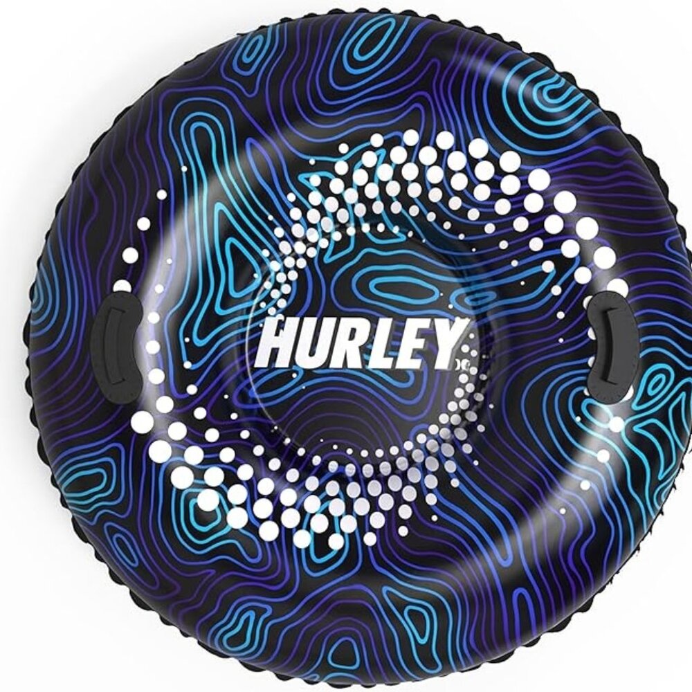 Hurley 36" Snow Tube Abstract Splatter Design
